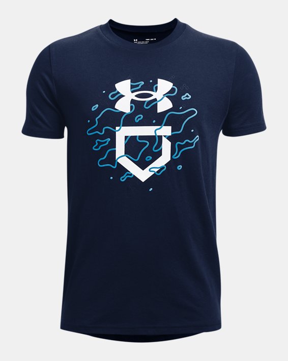 Boys' UA Baseball Icon T-Shirt, Navy, pdpMainDesktop image number 0